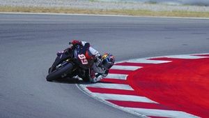 Jorge Martín's private test at the Circuit de Barcelona